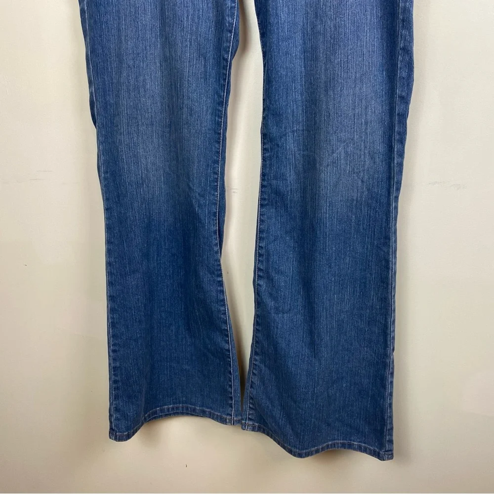 Venezia Stretch Flare Medium Wash‎ Denim Jeans Plus Size 4 y2k